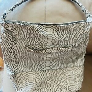 Elegant Furla Snake Print Women's Bag
